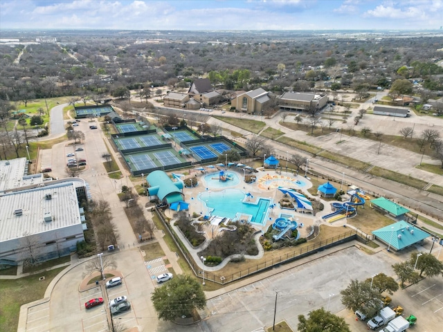 1016 Cavender Dr, Hurst, TX 76053 - drone / aerial view