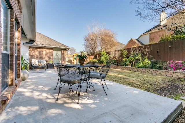 view of patio