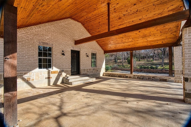 view of patio