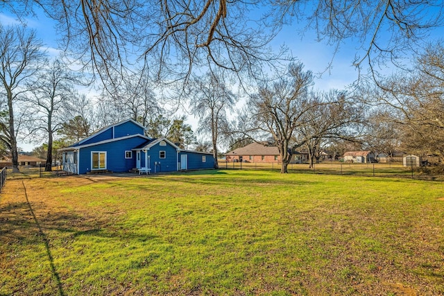 view of yard