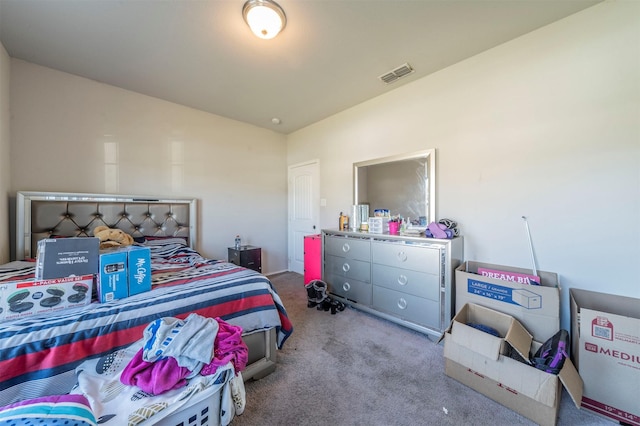 bedroom featuring carpet floors