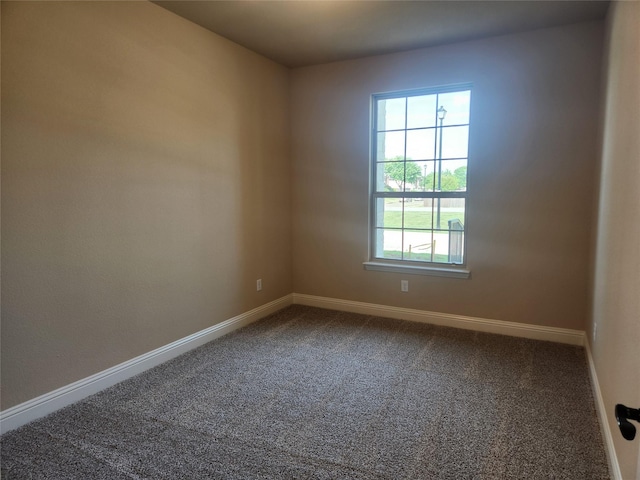 empty room featuring carpet