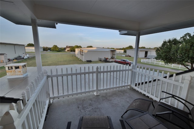 view of patio