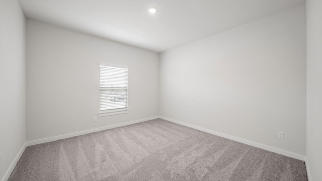 spare room with carpet