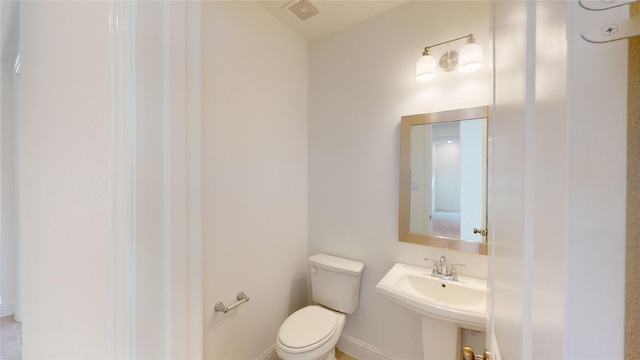 3916 Linear Dr, Celina, TX 75078 - bathroom with toilet and sink