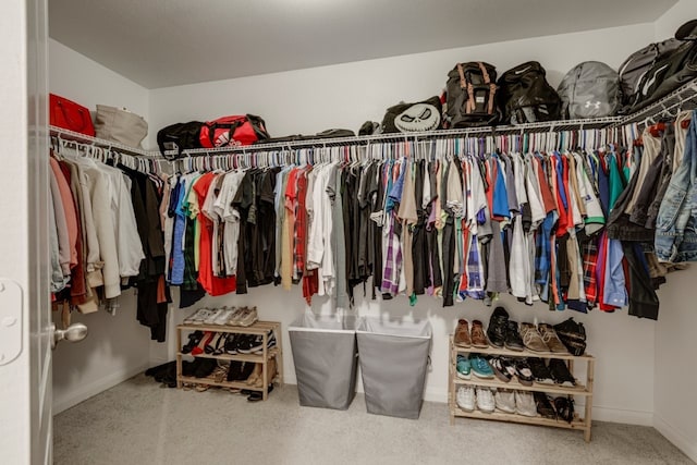 view of spacious closet