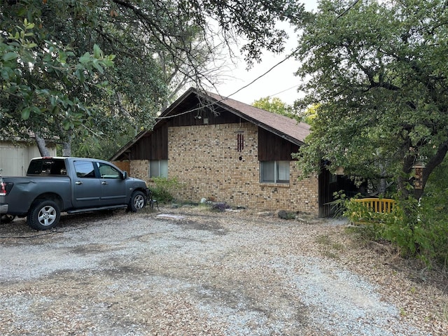 view of home's exterior