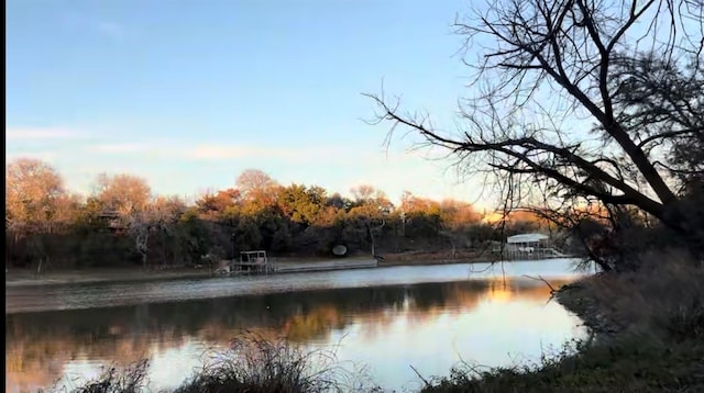 property view of water