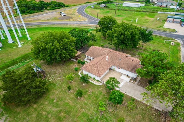 drone / aerial view