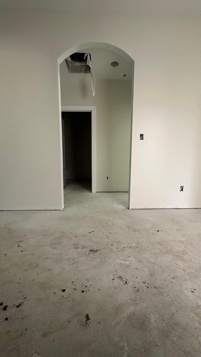 view of empty room