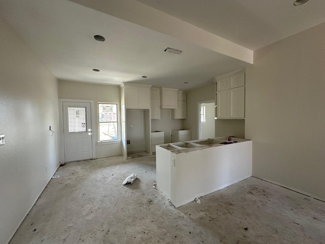 612 N US Highway 69, Celeste, TX 75423 - kitchen featuring white cabinetry