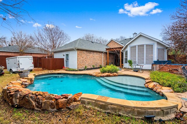 view of front of home with a front lawn