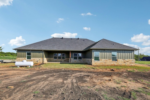 view of back of property