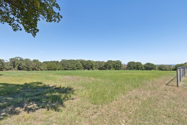 exterior space featuring a rural view