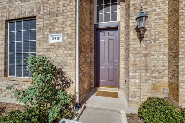 view of property entrance