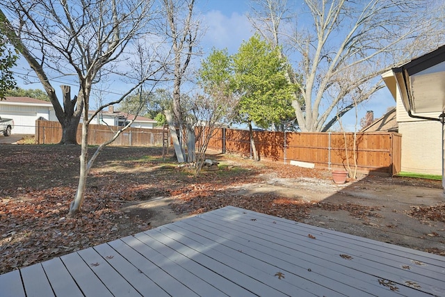 view of deck