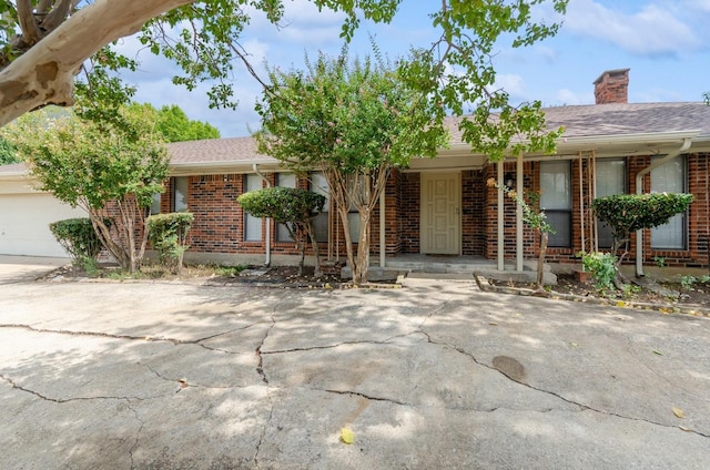 view of ranch-style house