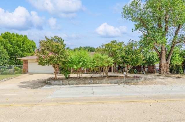 view of obstructed view of property