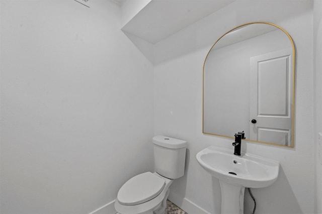 bathroom with toilet