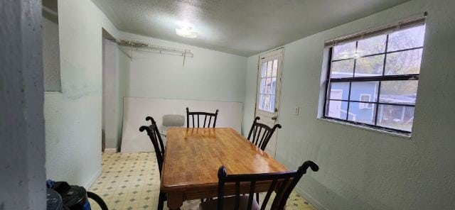 view of dining room