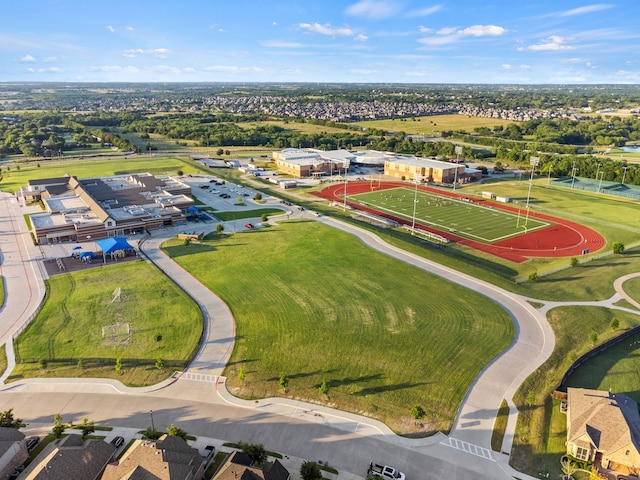 bird's eye view