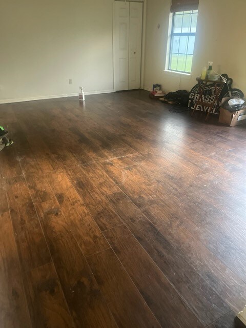 bedroom featuring light hardwood / wood-style flooring