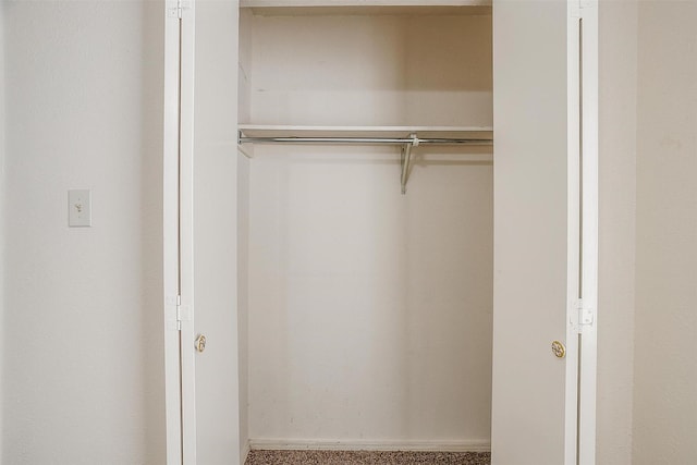 view of closet