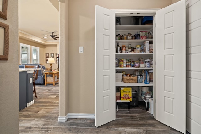 view of pantry