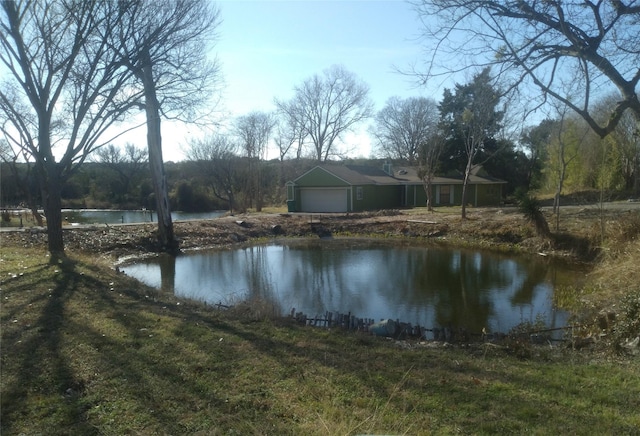 view of water feature