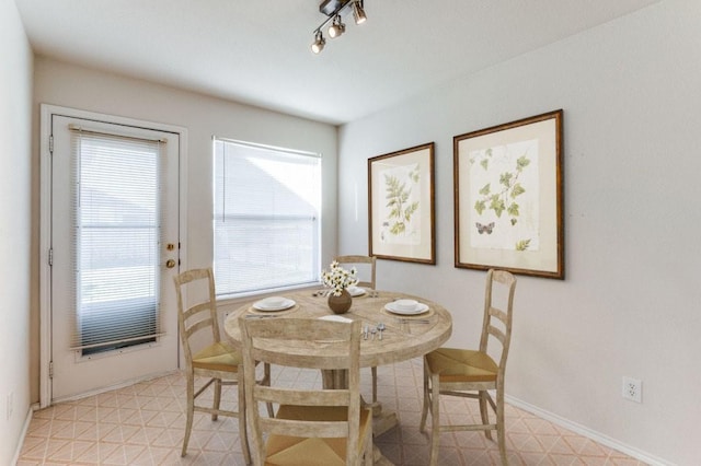 view of dining room