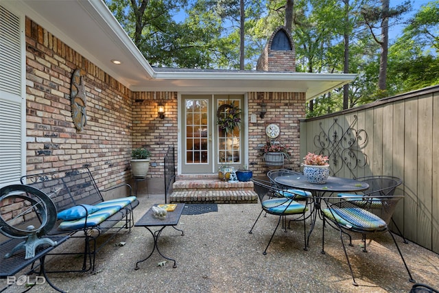 view of patio / terrace