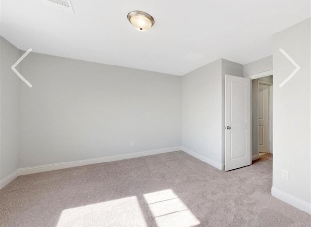 bonus room featuring light colored carpet