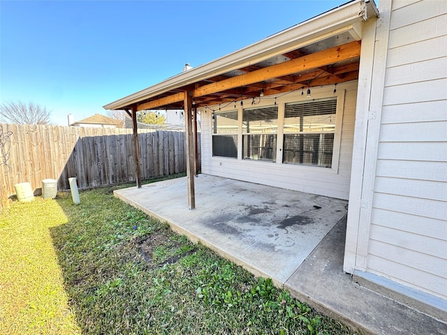 view of patio / terrace