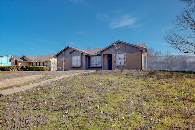 view of ranch-style house