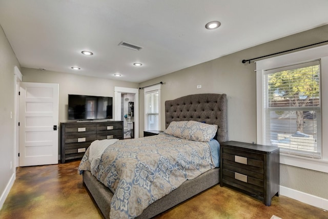 405 Hubbard, Josephine, TX 75173 - bedroom featuring concrete flooring