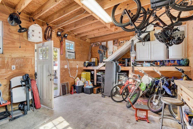 405 Hubbard, Josephine, TX 75173 - garage featuring cooling unit