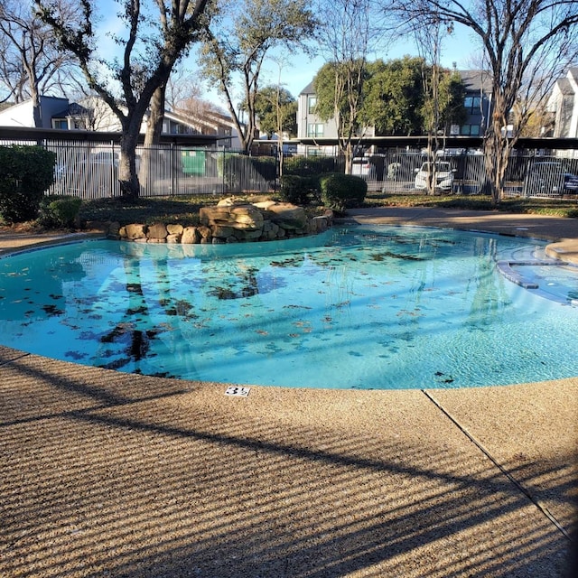 view of pool