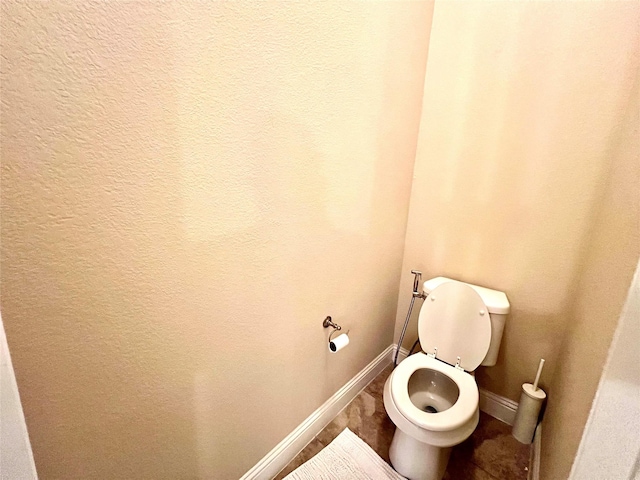 bathroom with toilet