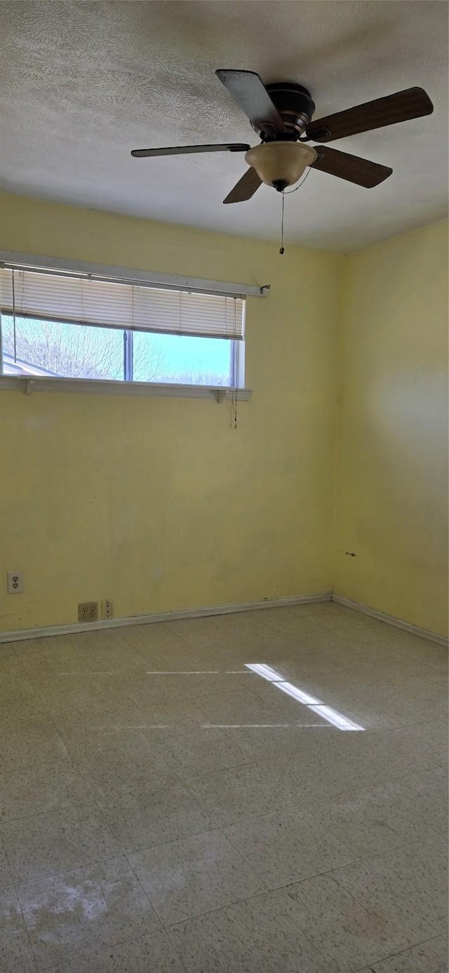 spare room featuring a wealth of natural light