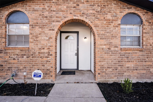 view of entrance to property