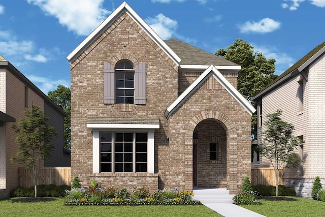 936 Gilbreath Ave, Crowley, TX 76036 - view of front facade with a front lawn
