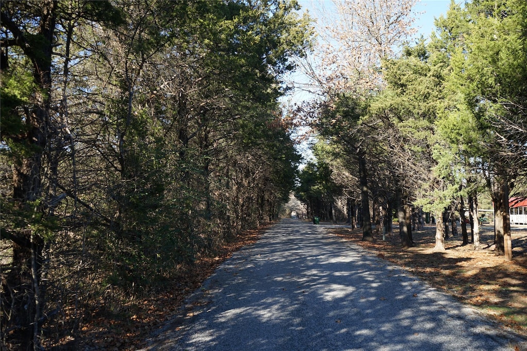 view of road