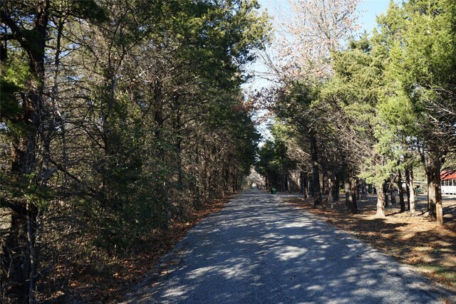 view of road