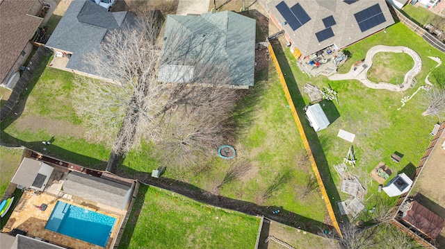 309 Rock Ct, Princeton, TX 75407 - bird's eye view with a residential view