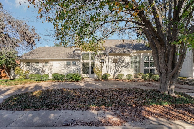 view of ranch-style home