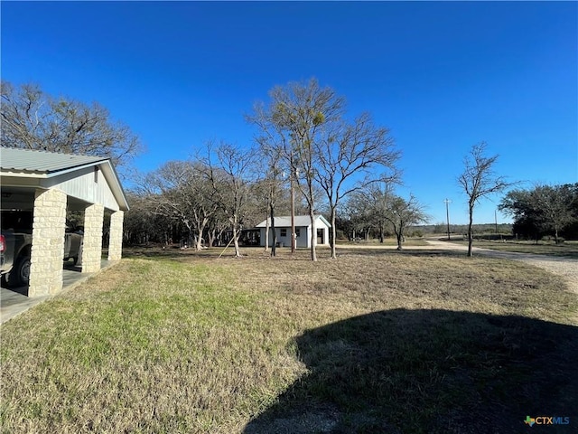 view of yard