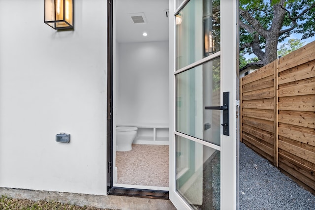 bathroom with toilet