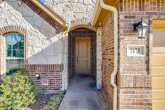 view of entrance to property