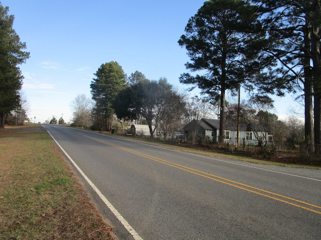 view of road