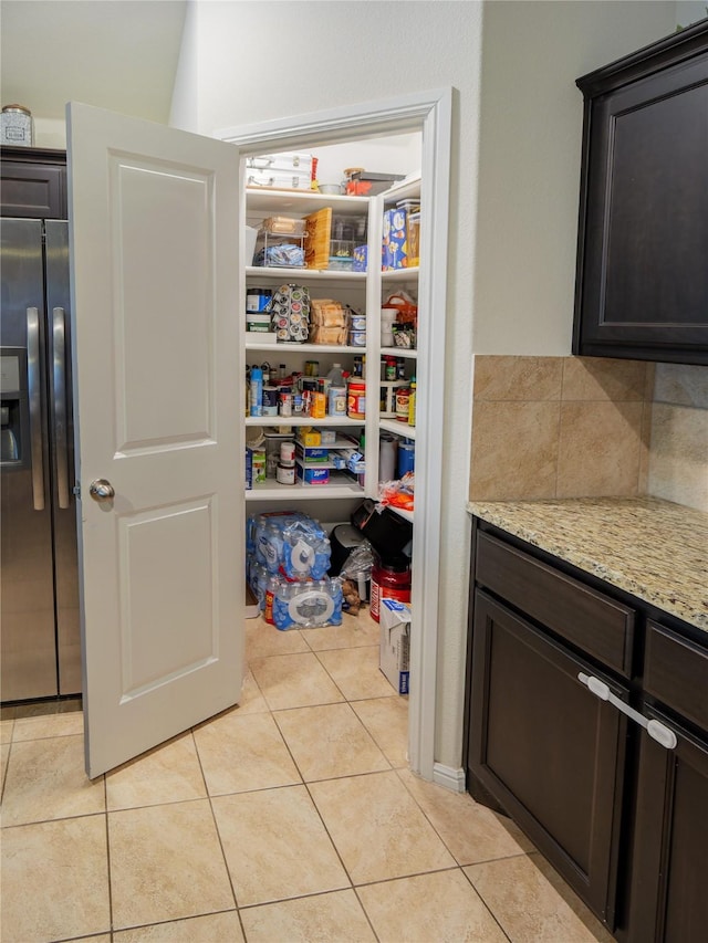 view of pantry